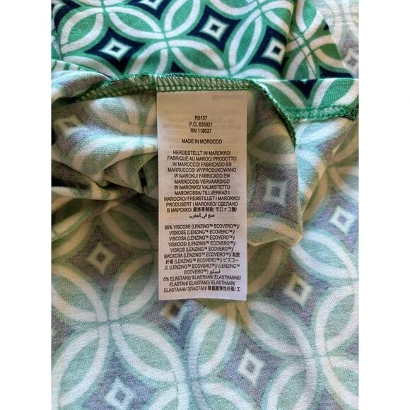 Boden Green Patterned Midi Skirt - Picture 10 of 11